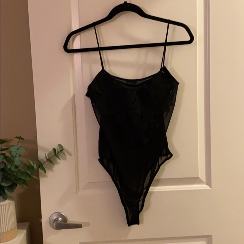 Women’s sheer bodysuit tank